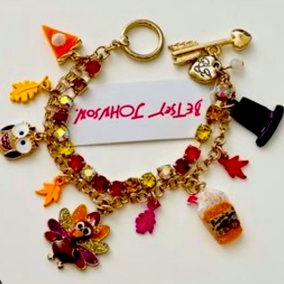 New Betsey Johnson Fall Bracelet - Picture 6 of 12